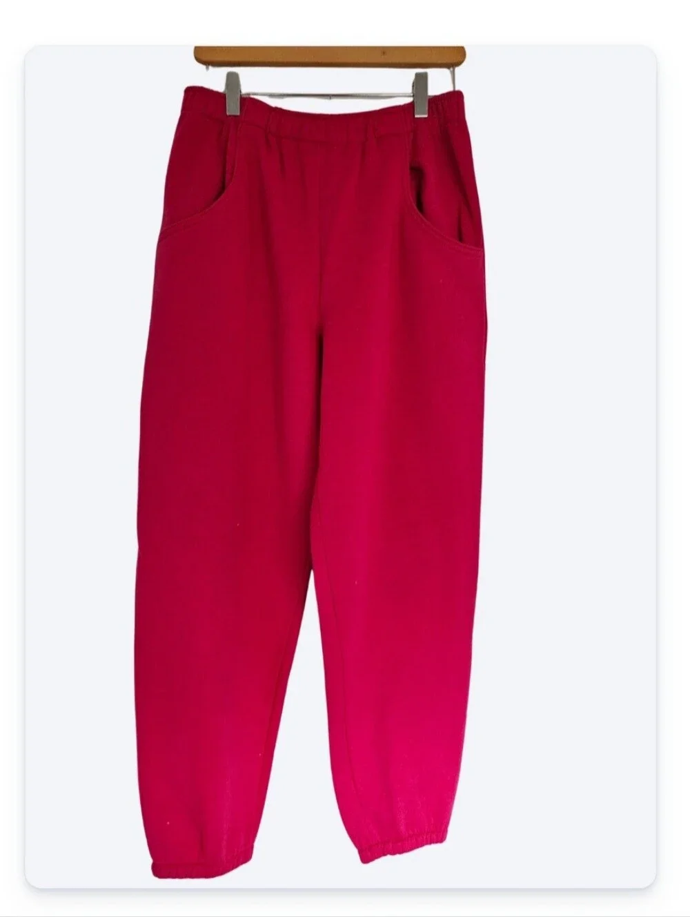 Petite Pink Sweatpants - Picture 1 of 5